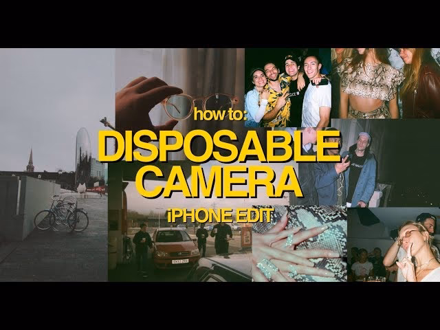 How does a disposable camera work?