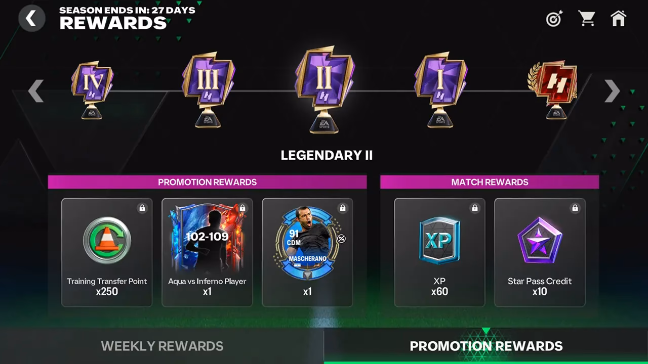 What's new in the division rivals store?