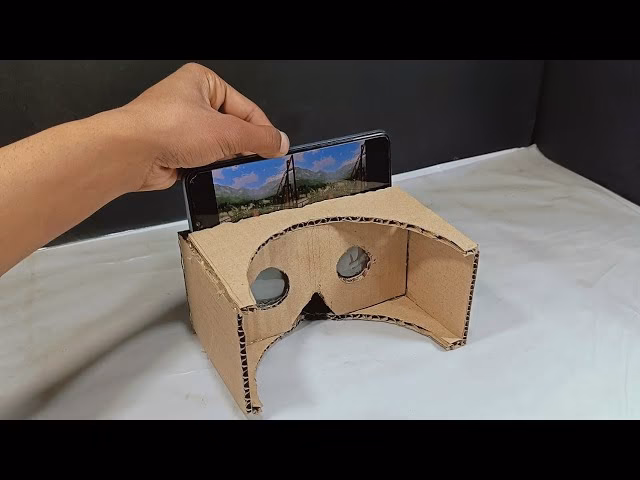 How to make a foam VR headset?