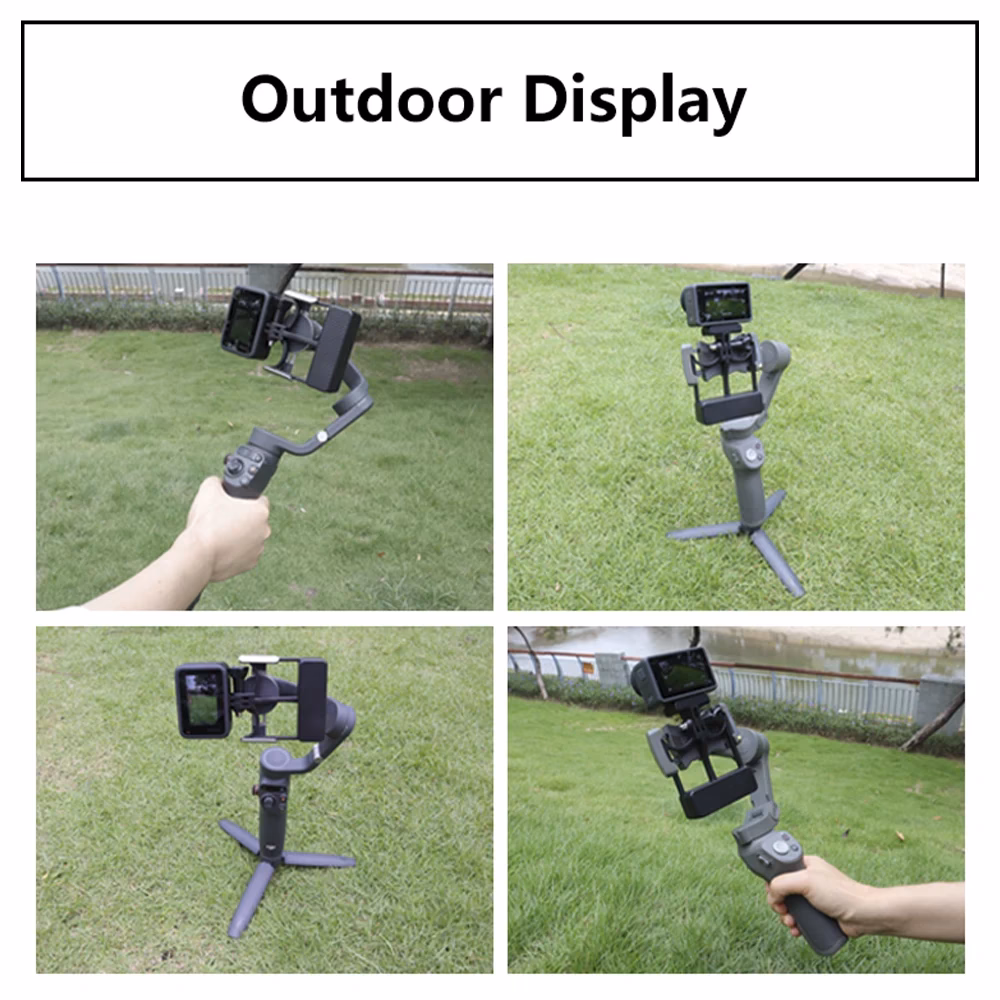What accessories can I attach to my DJI Osmo?