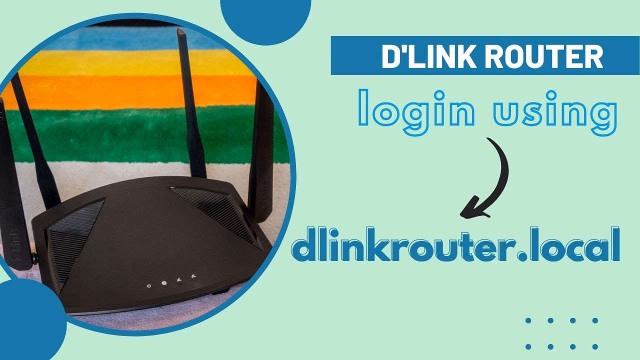 What is the default password for a D-Link router?