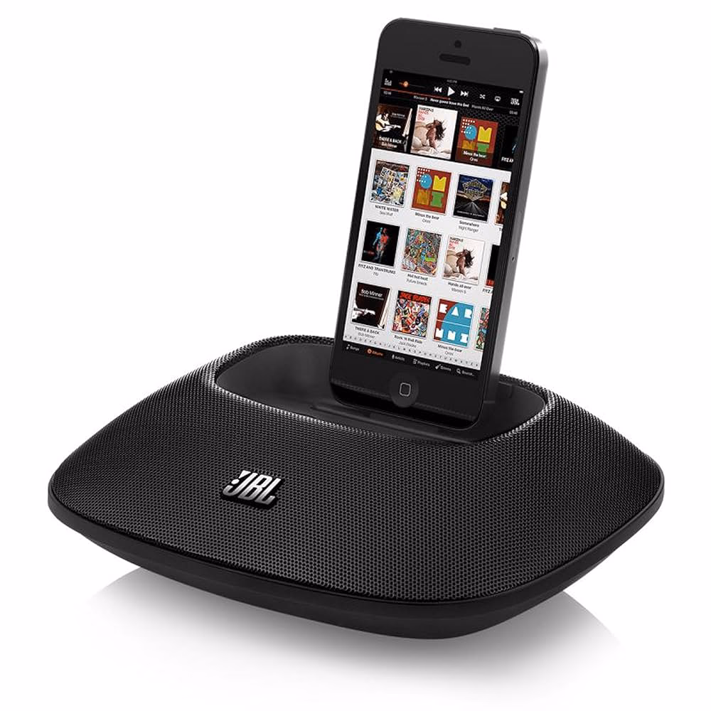 Can the JBL onbeat Air Dock charge a docked iPad?