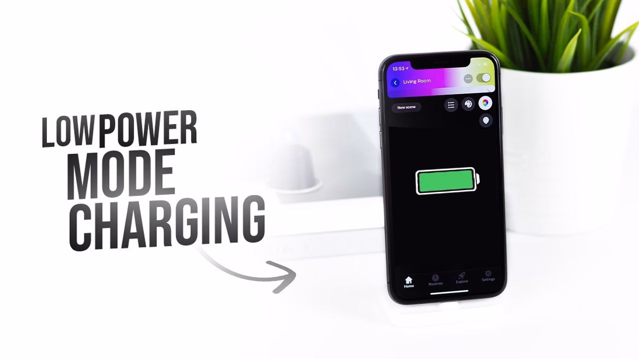 Does low power mode speed up charging?