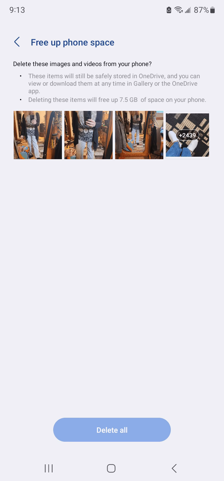 Can I upload photos & videos to OneDrive?