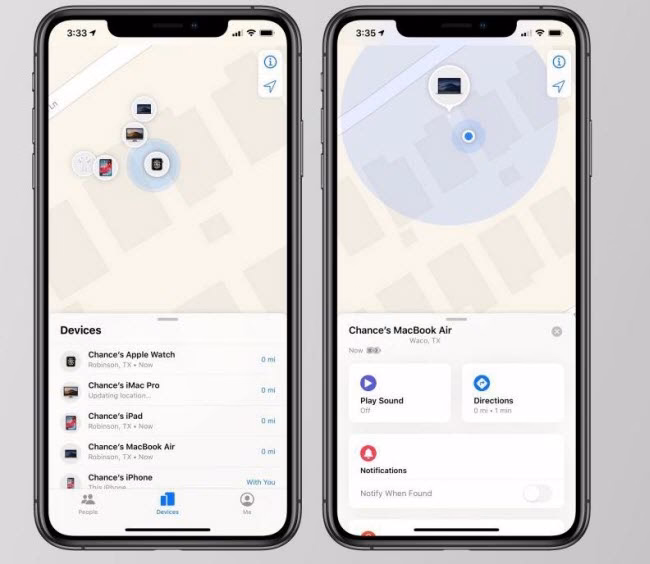 Does find my iPhone work if the SIM card is removed?