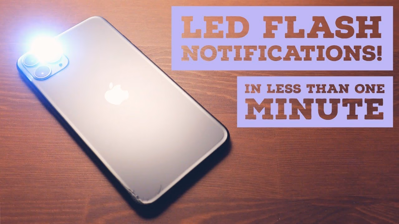 Can you see Flash illumiator light on iPhone 11?