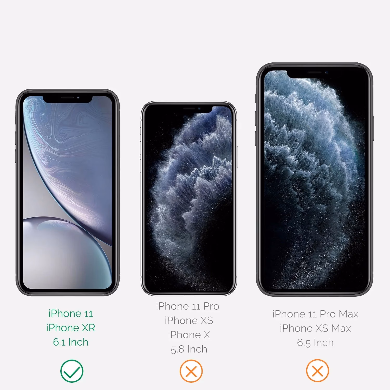 Which screen protector for iPhone 11 Pro & XS?