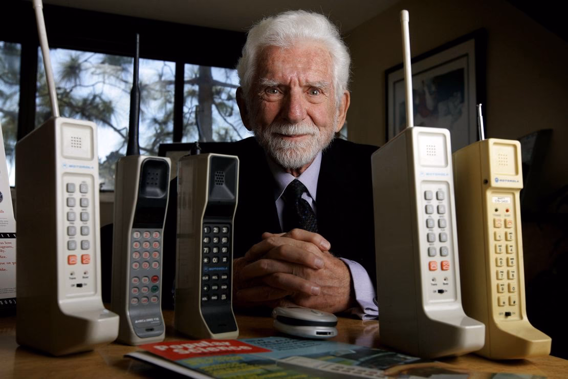 Who made the first cell phone call?
