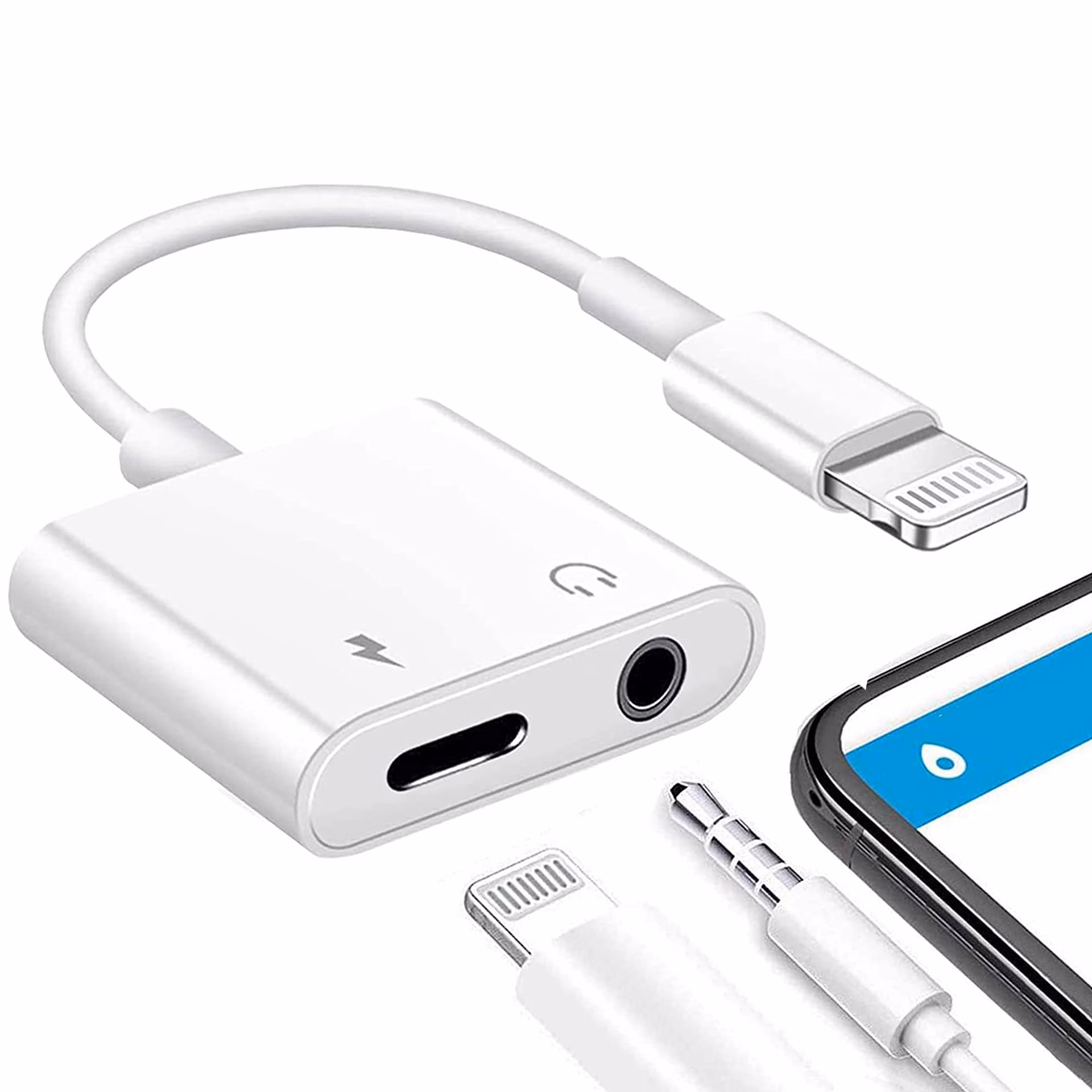 What type of headphones can you use with the iPhone XS?