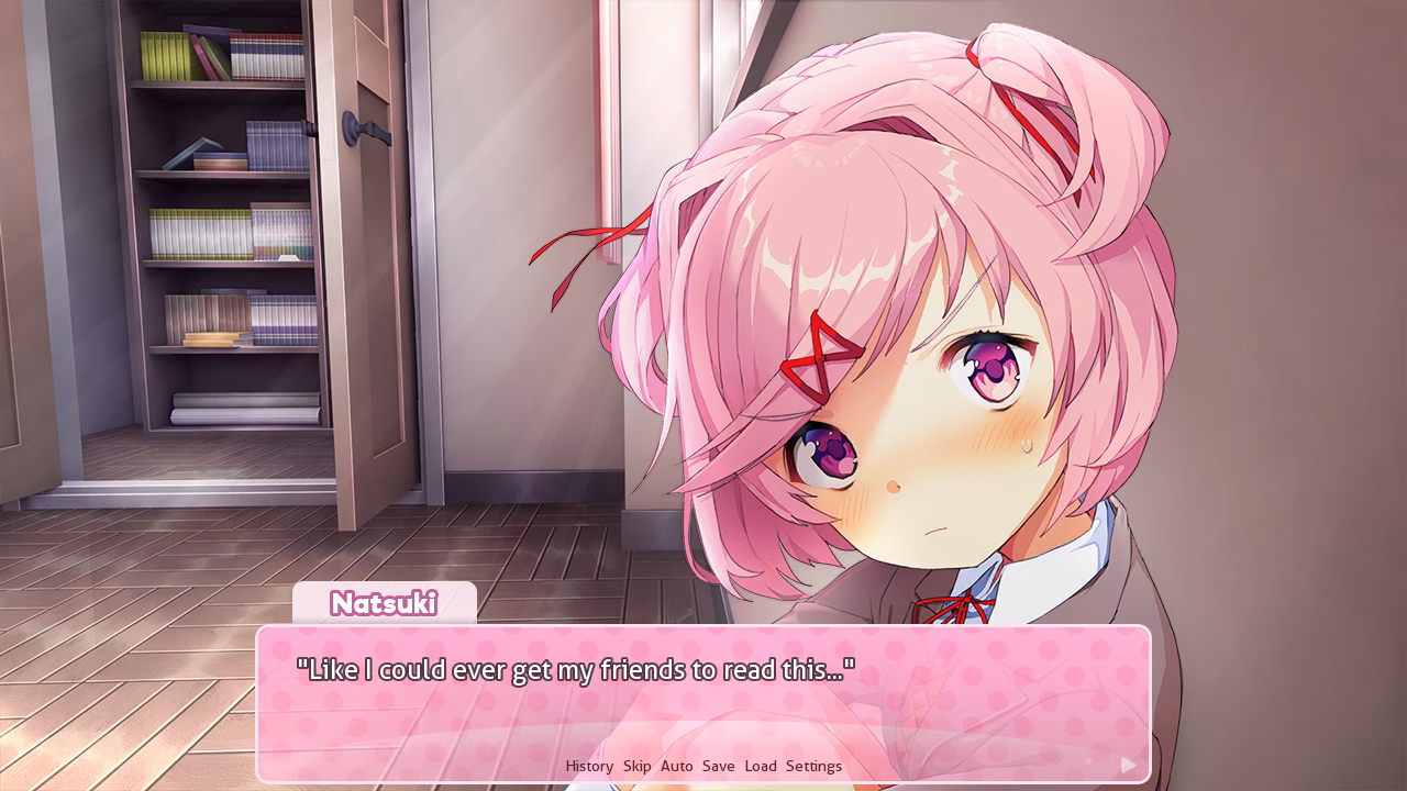 What is a visual novel Doki Doki literature club?