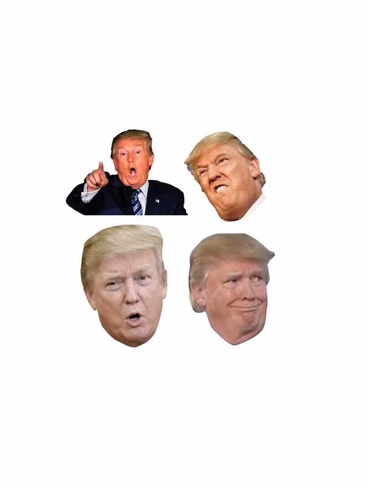 What are some good T-shirt stickers for Donald Trump?