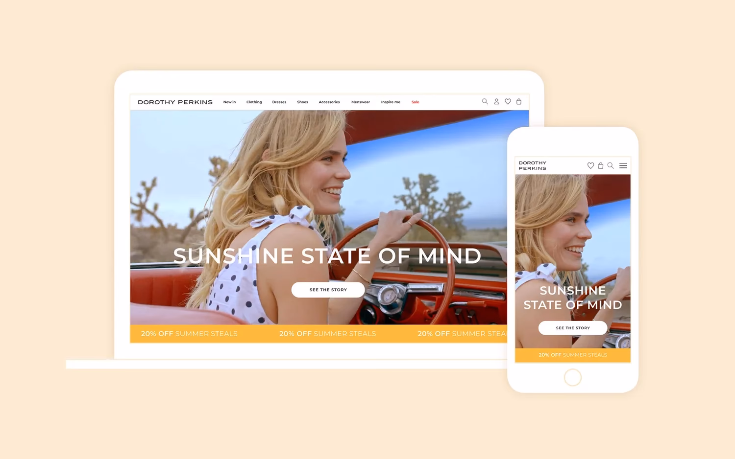 Where can I download the Dorothy Perkins app?