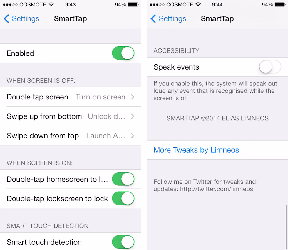 Is there a double tap to wake on iPhone?