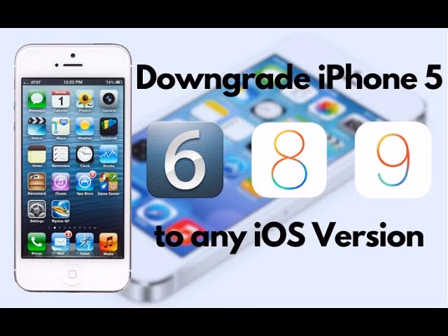 What are the best iOS downgrade tools?
