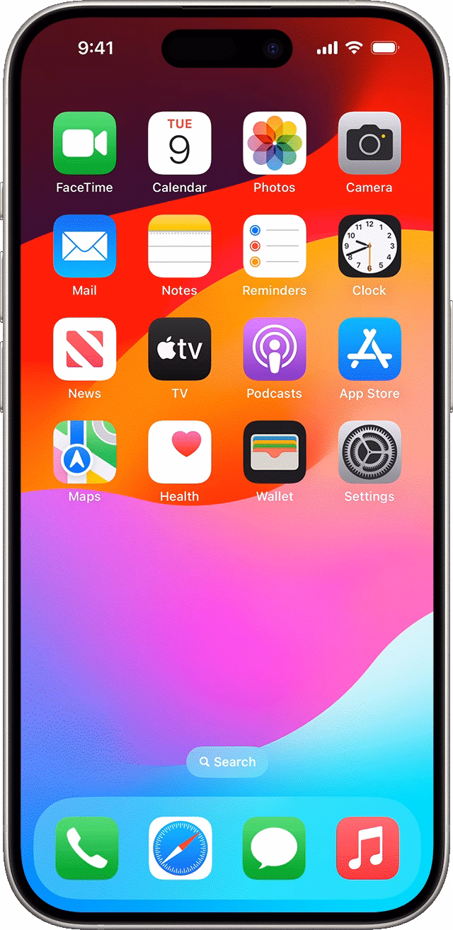 What is a good layout for iOS 18 home screens?