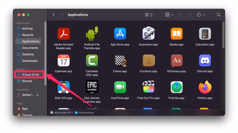 How to send files from MacBook to iPhone?