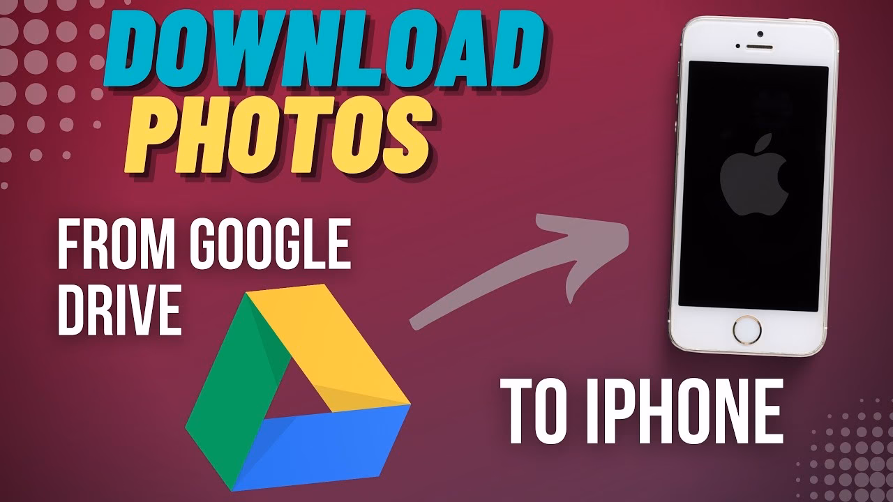 How do I download photos from Google Drive?