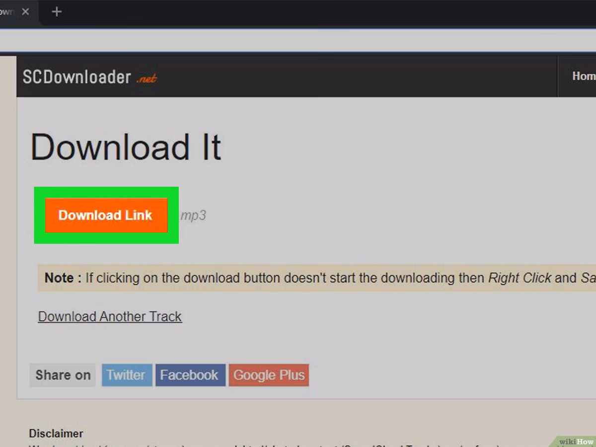 How do I download a song from SoundCloud as an MP3?