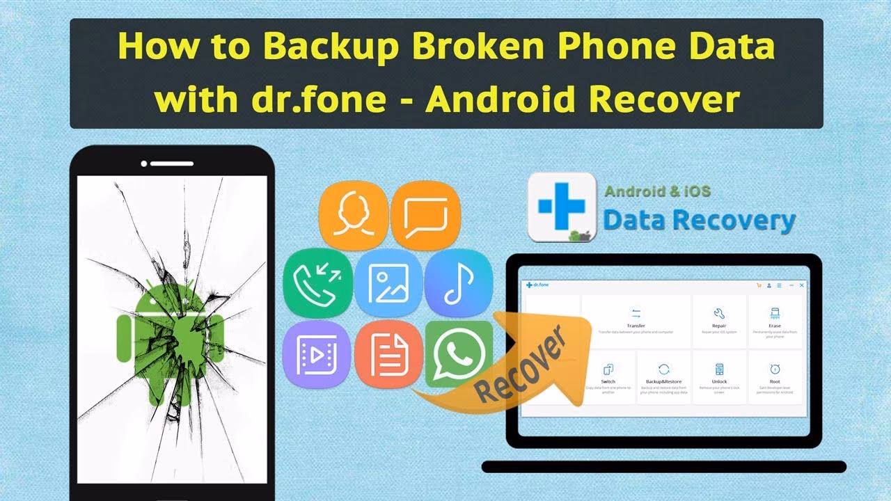 How to recover a broken iPhone screen?