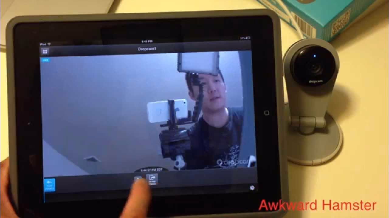 How do I set up a Dropcam Pro from my MacBook?