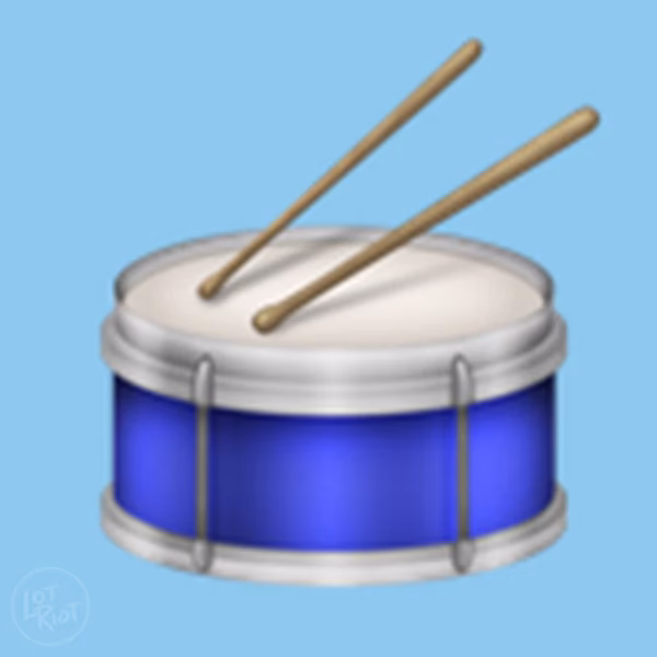 When did drum emoji come out?