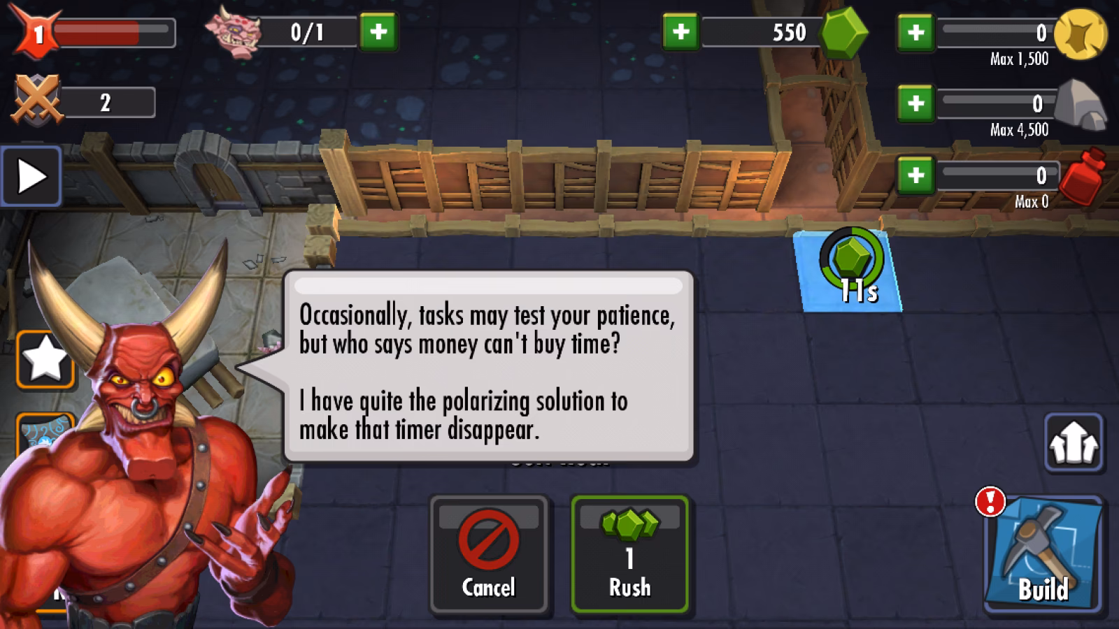 Is Dungeon Keeper a mobile game?