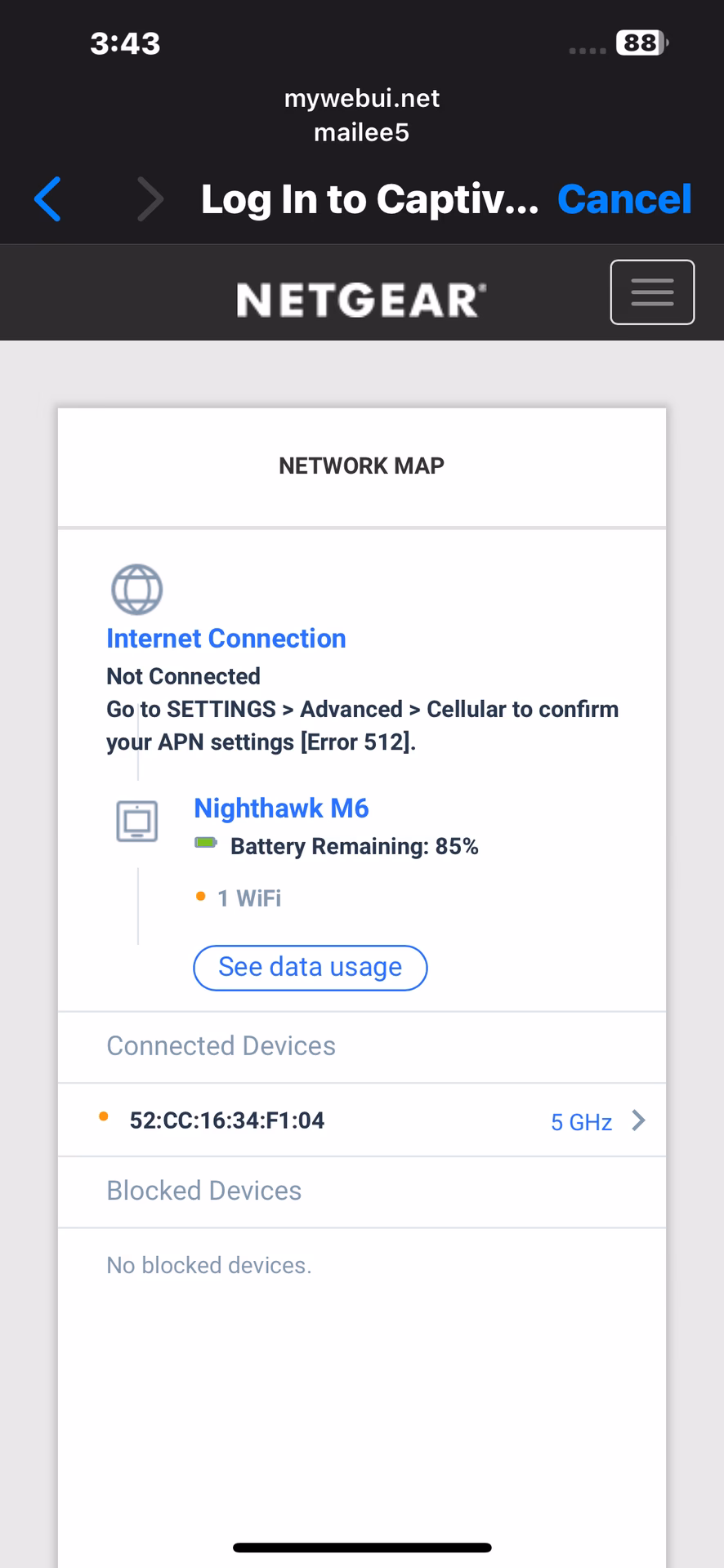 Does Dell 5811e support mobile broadband?