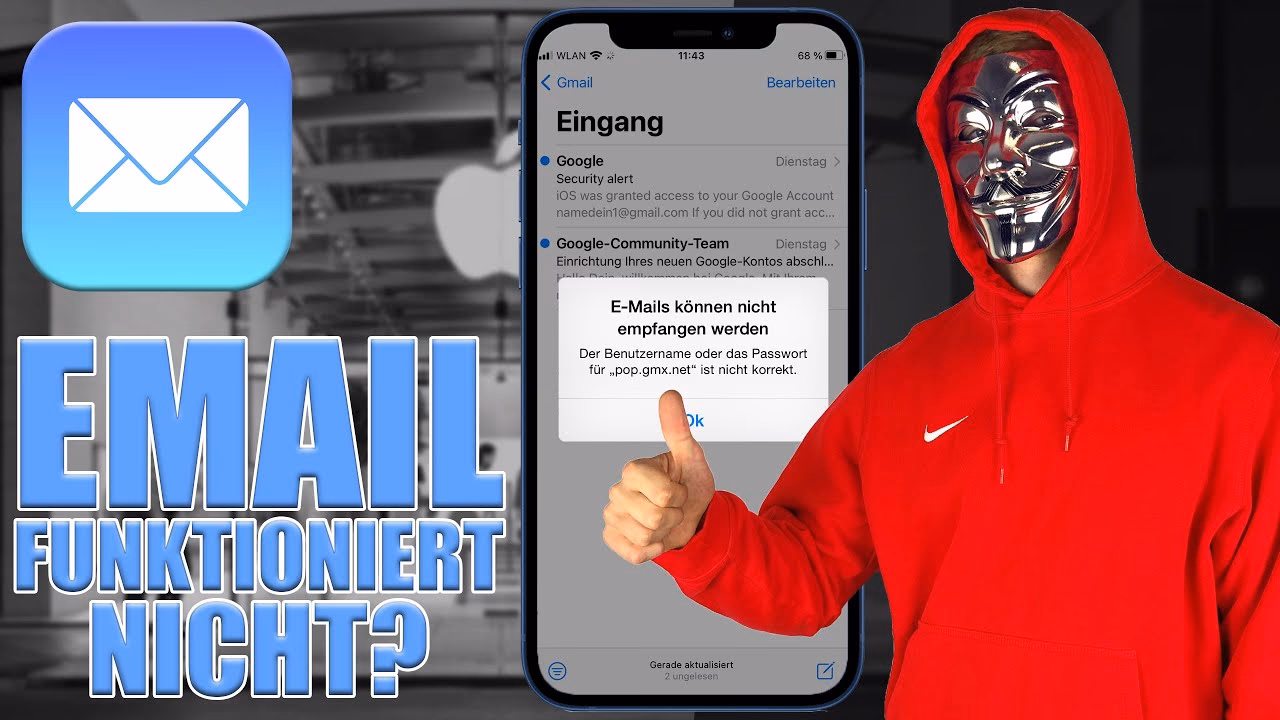 Warum kann ich keine E-Mails empfangen iPhone?