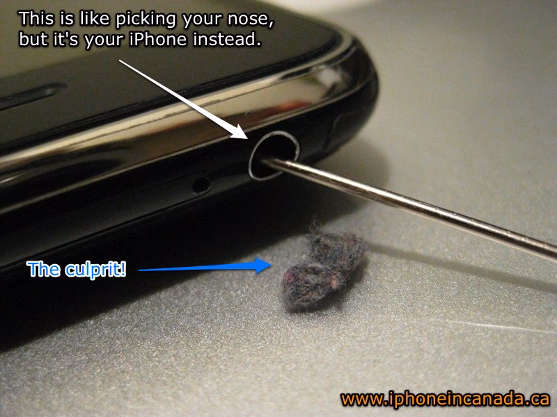 Why is my iPhone headphone jack not working?