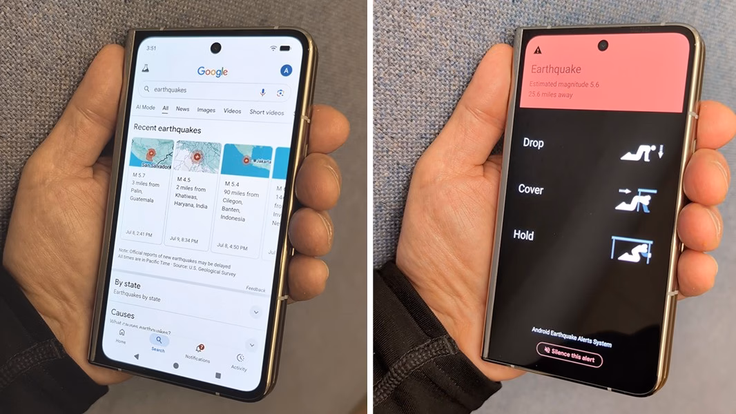 Can your Android phone be a seismometer?