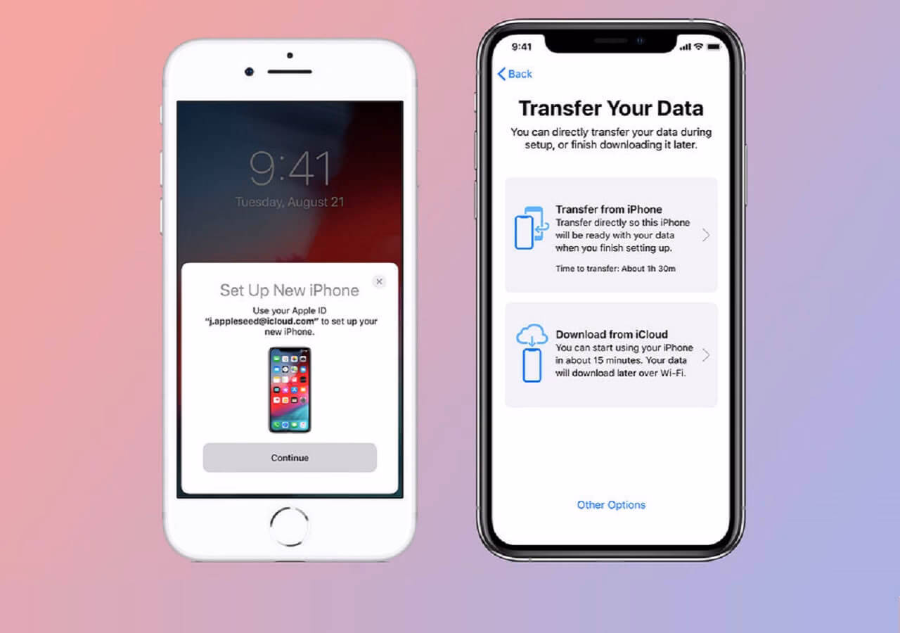 How to transfer content from iPhone to iPhone?