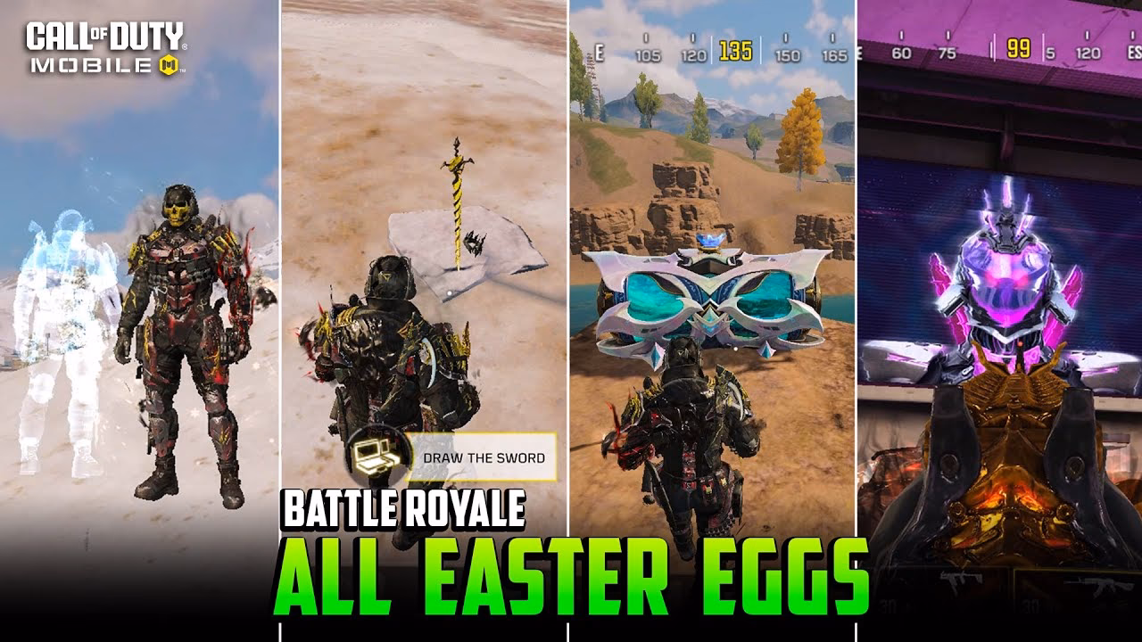 How do you find hidden easter eggs in cod mobile?