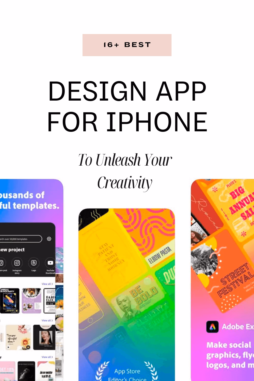 What is the best graphic design app for iPhone & iPad?