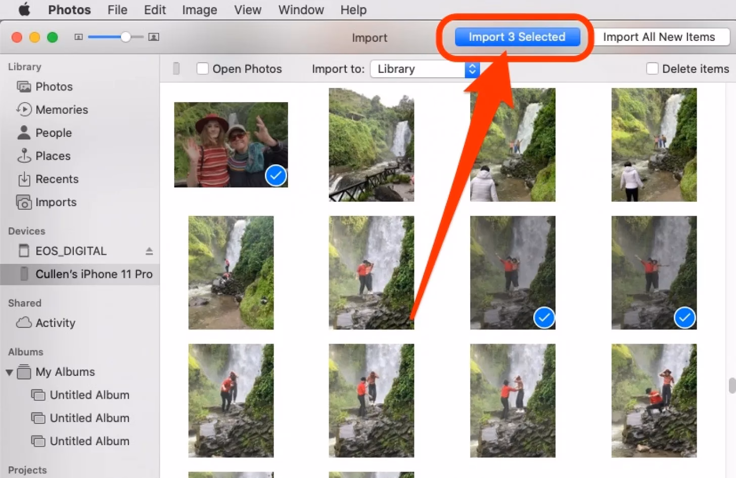 How to transfer photos from iPhone to Mac?