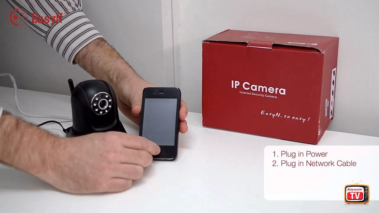 What is the IP camera app for iOS?