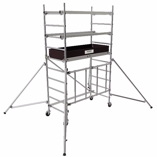 Quelle est la hauteur d'un échafaudage mobile ?