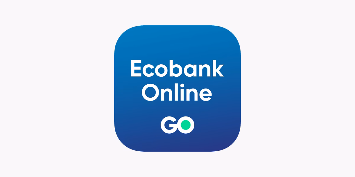 What features does the Ecobank mobile app offer?