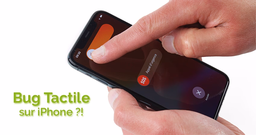 Comment faire quand l'écran tactile de mon iPhone est bloqué ?