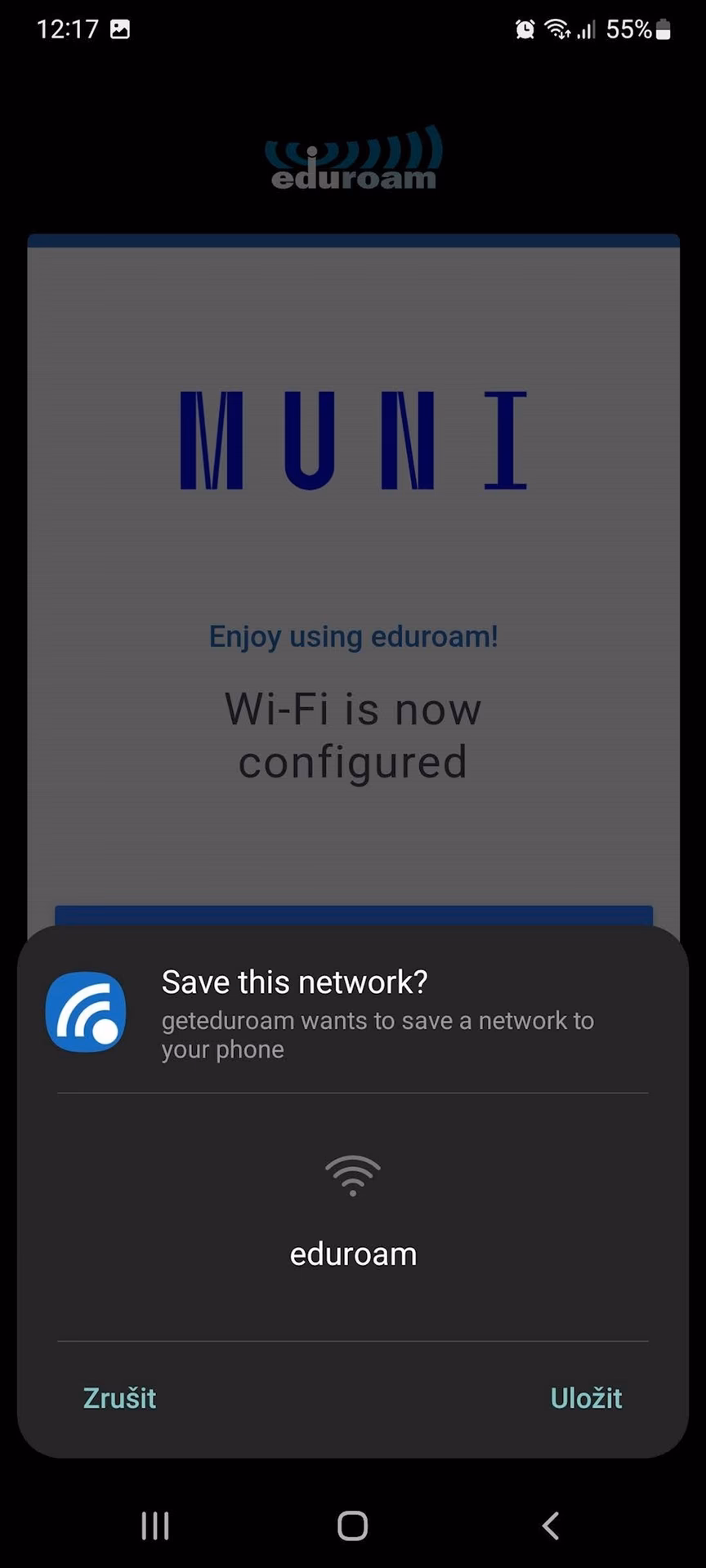 How do I connect to eduroam using an Android mobile device?