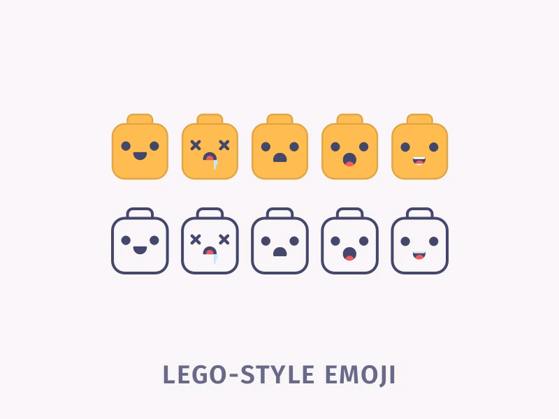 What is the Lego Emoji collection?