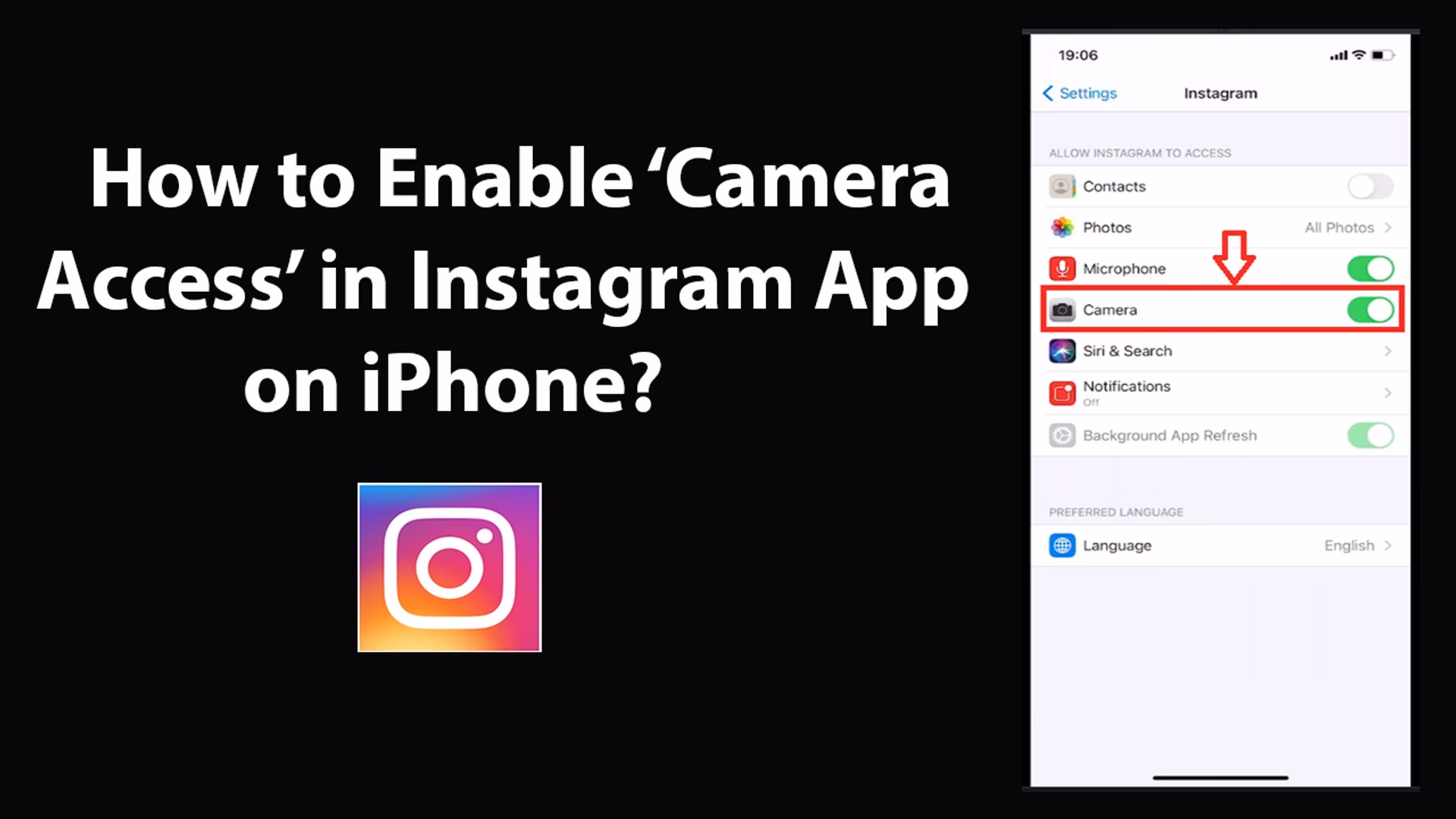 How to get camera permission on iPhone?