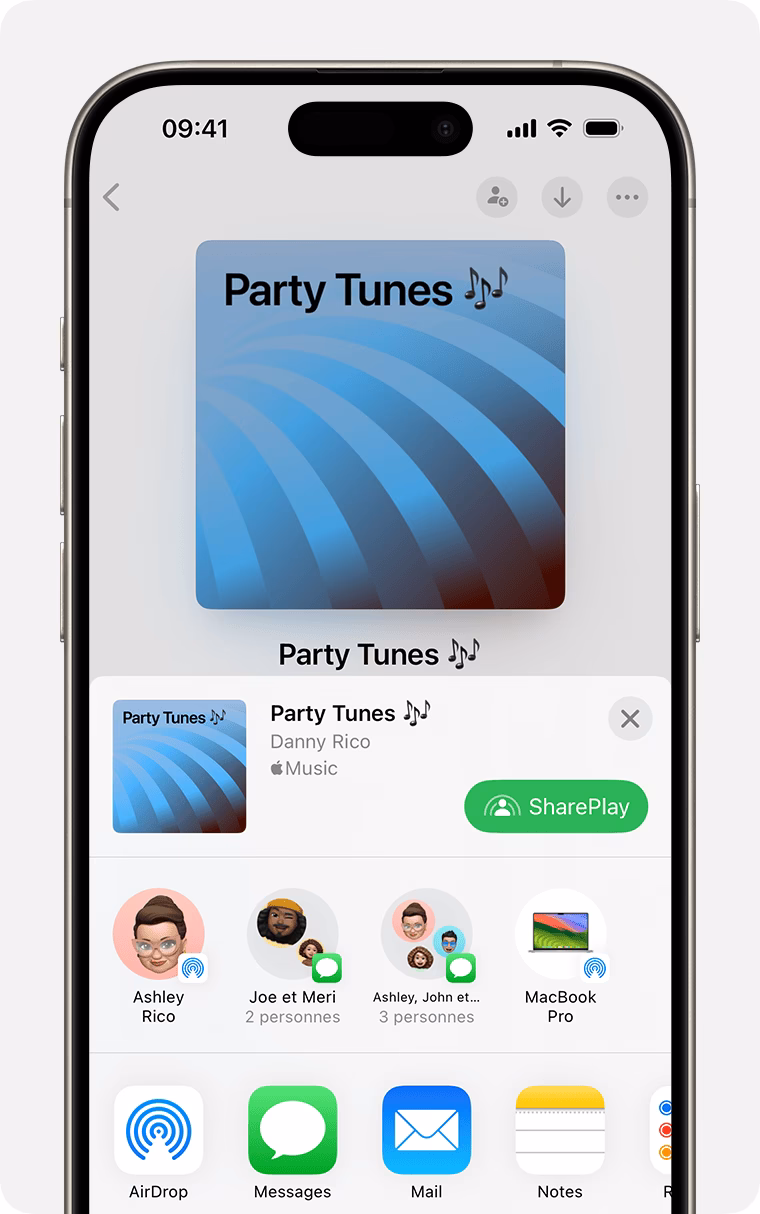 Comment envoyer de la musique iPhone vers iPhone par e-mail ?