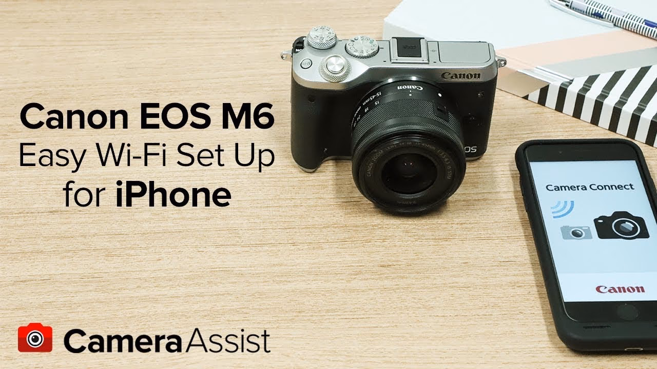 How to transfer photos and videos from Canon EOS M6 to iPhone?