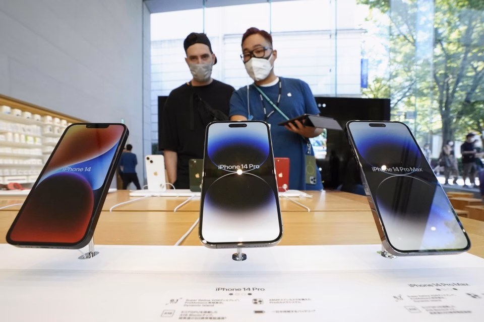 Does Apple provide international support for iPhones?