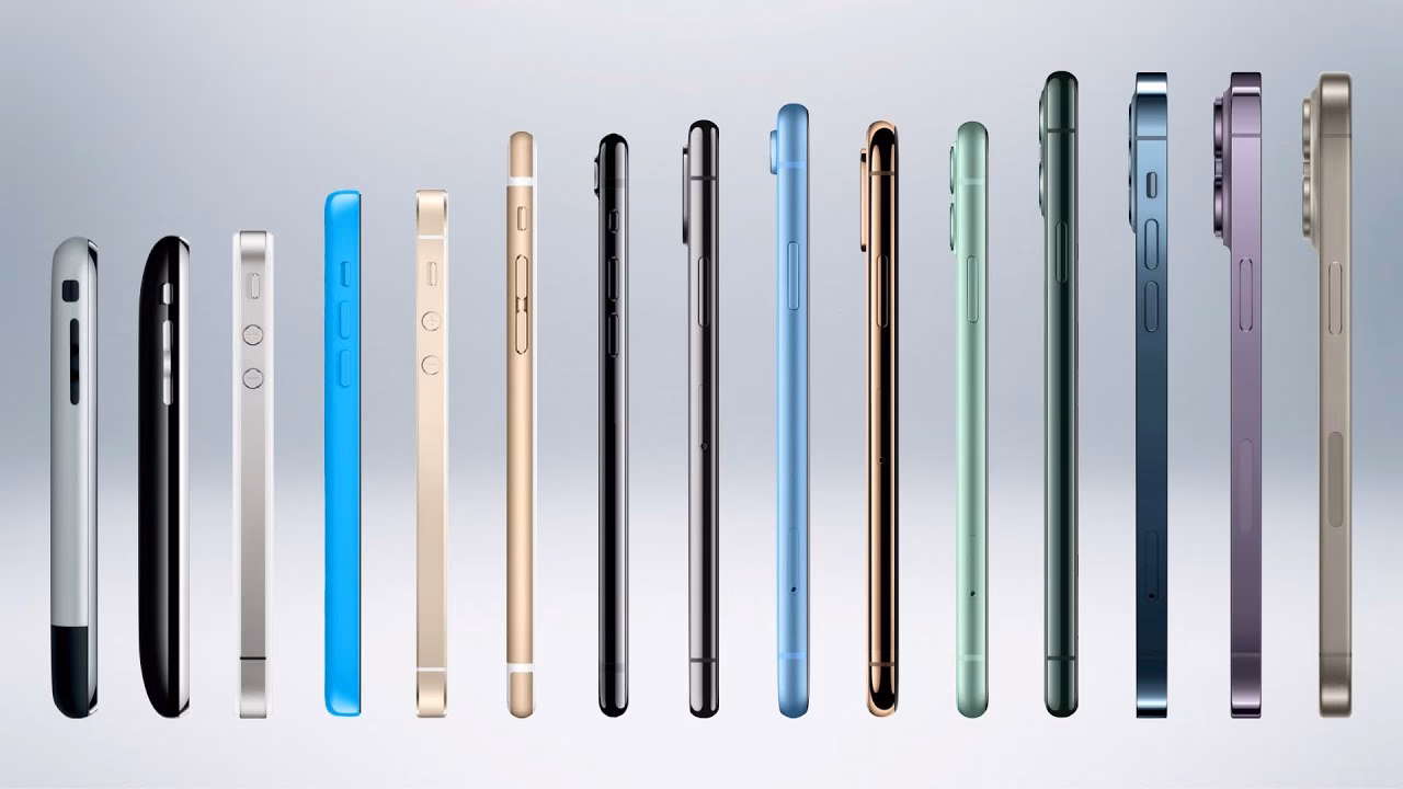 How has the iPhone evolved over the years?
