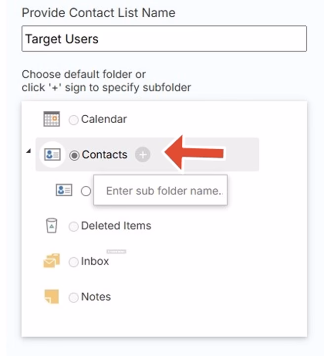 How do I sync contacts from a Microsoft Exchange Global Address List (GAL)?