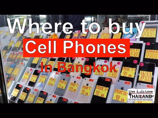 Where can I buy second-hand devices in Thailand?