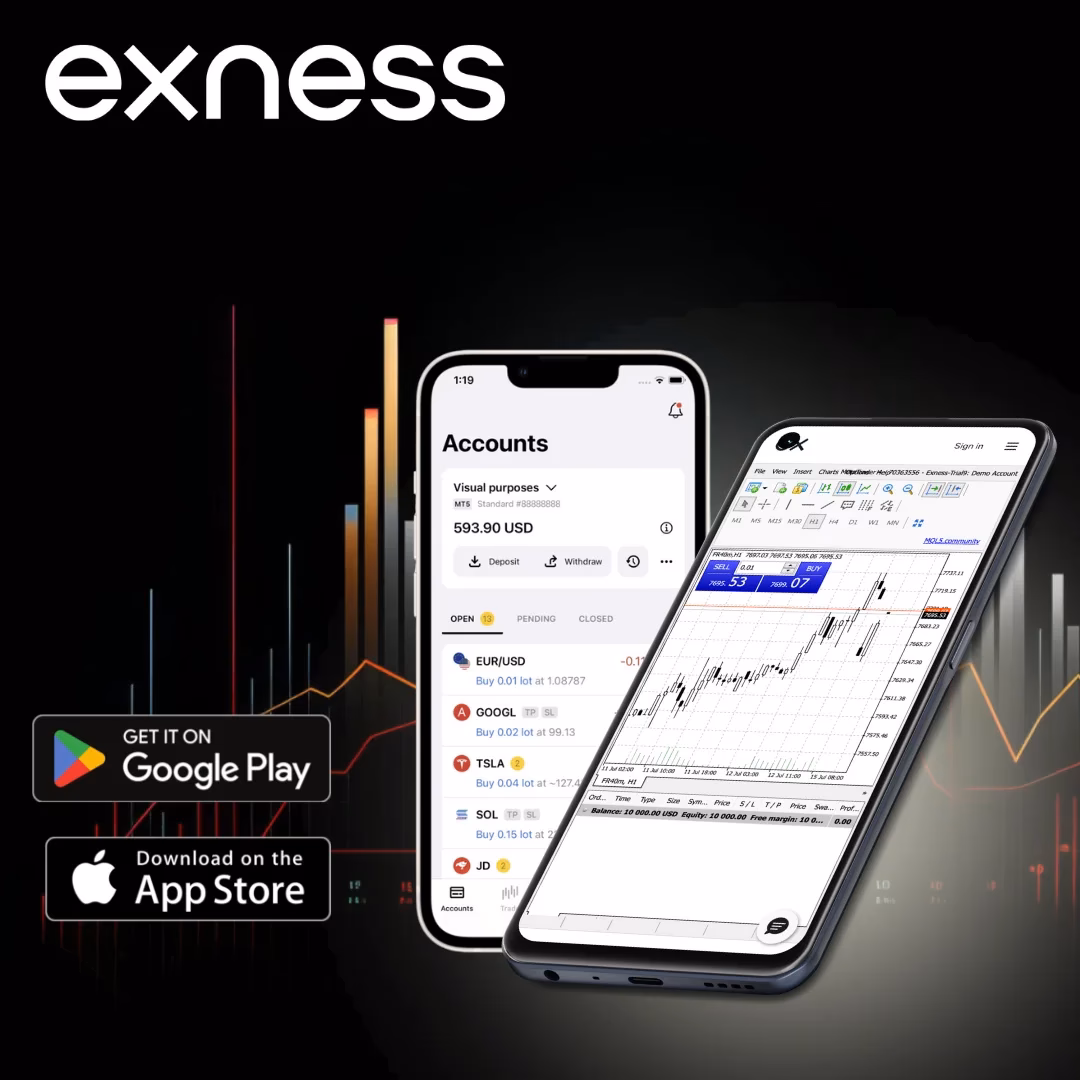 How do I get exness on my iPhone?