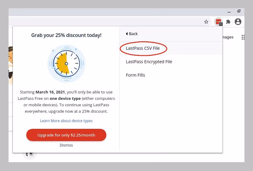 How do I access my LastPass vault data?