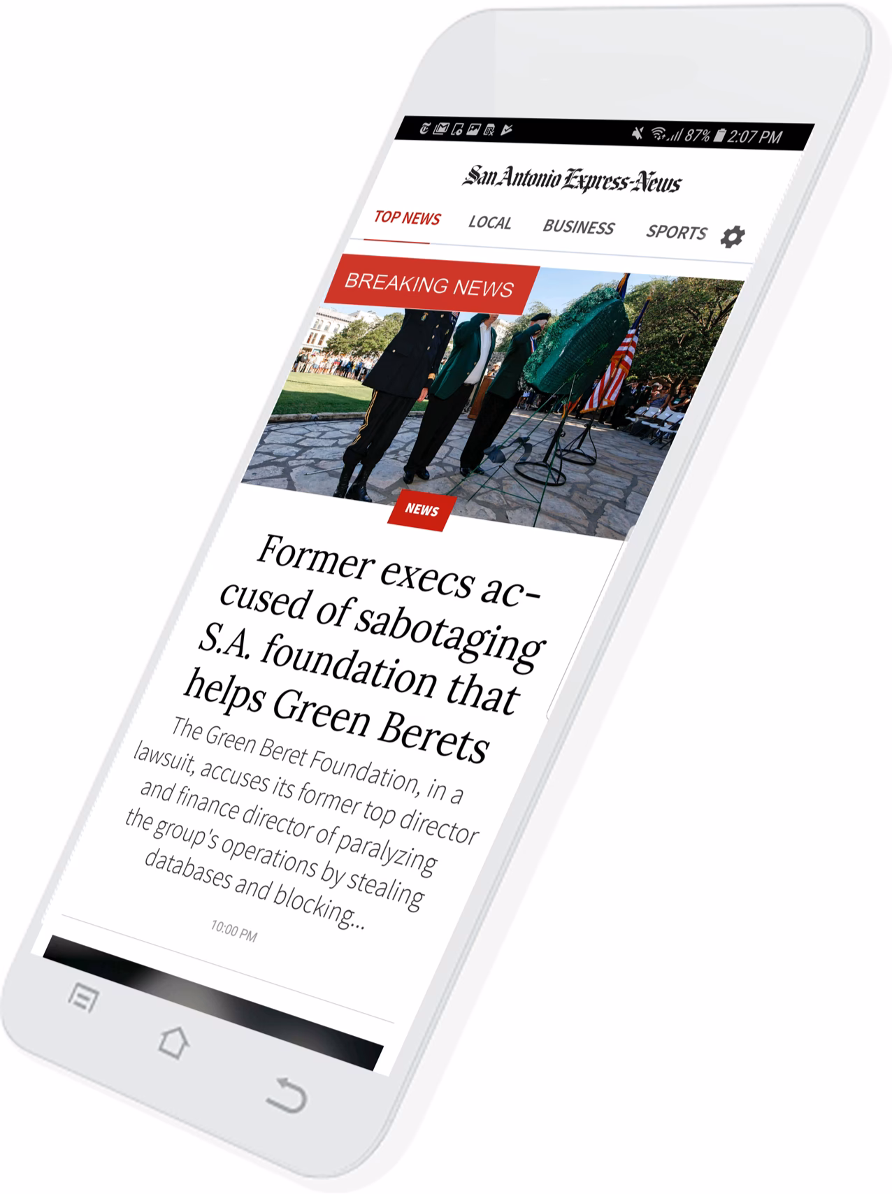 What is Indian Express app?